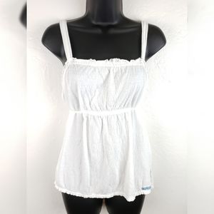 American Eagle Cotton Low Back Tank Large